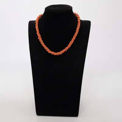 Halskæde (Orange) Ukendt metal