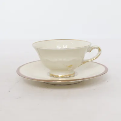Tasse à café (Or, Blanc) de Karlskrona Porslinsfabrik