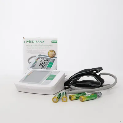 Bloeddrukmeter (NEU - original verpackt! Oberarm Blutdruck Messgerät BU 510) van Medisana