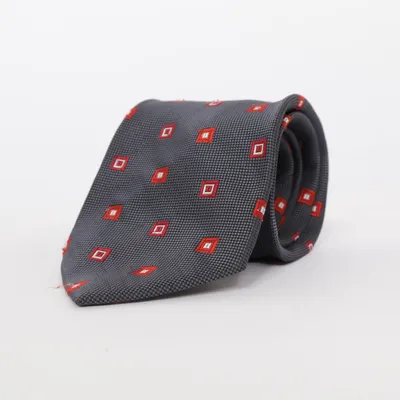 Slips (Grå, Rød) fra Henry Morell Polyester
