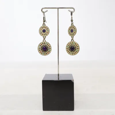 Örhängen (Flerfärgad) Okänd metall