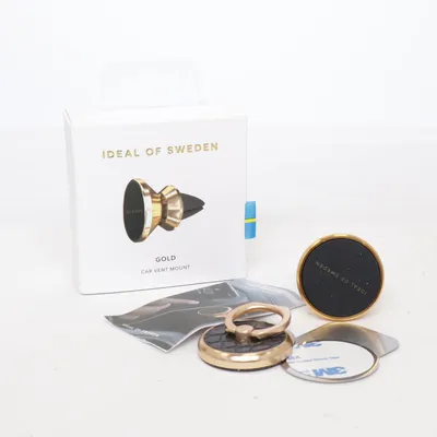 Mobilhållare (Svart, Guldfärgad) från iDeal of Sweden