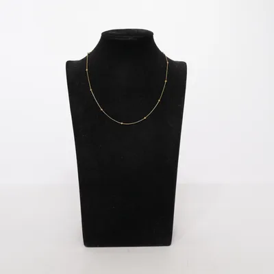 Necklace (Gold) from Steel Unknown metal