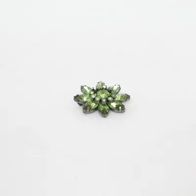 Broche (Groen) Onbekend materiaal