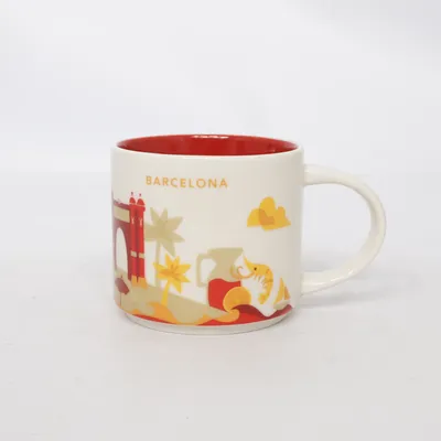 Mug (White, Multicolored) from Starbucks