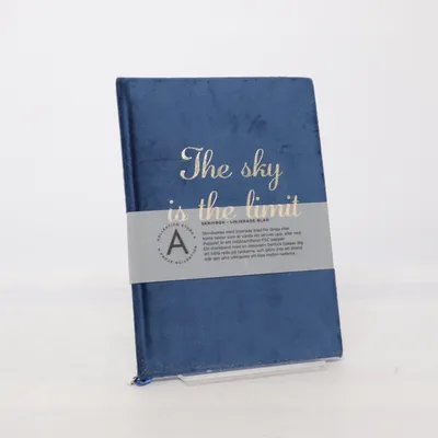 Anteckningsblock (A5 The sky is the limit blå) från Kollektion Stora A