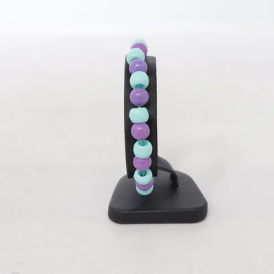 Armband (Lila, Turkos) Okänd metall