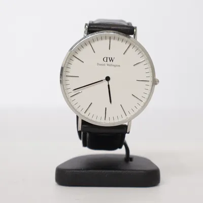 Polshorloge (Zilver, Zwart) van Daniel Wellington