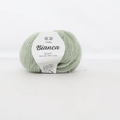 Garn (Bianca) från Yarn Akryl, Metallfiber, Mohair, Polyamid, Ull