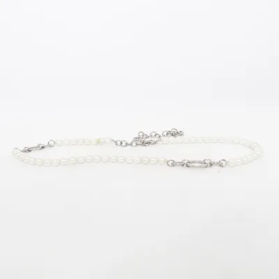 Ceinture (Blanc, Argent) de Astrid & Agnes