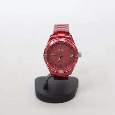 Polshorloge (Rood) van Fossil