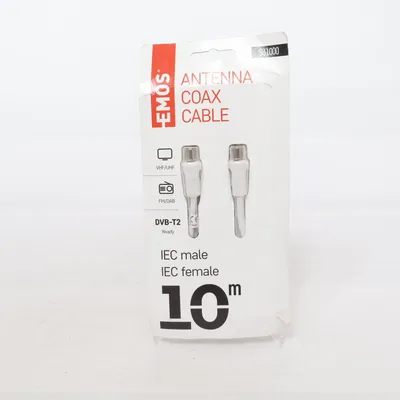 Coaxkabel (Wit) van Emos