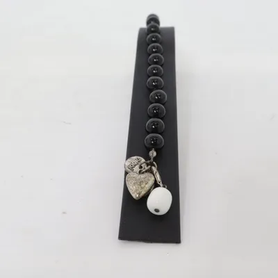 Armband (Svart, Silverfärgad, Vit) från Diddi Okänd metall