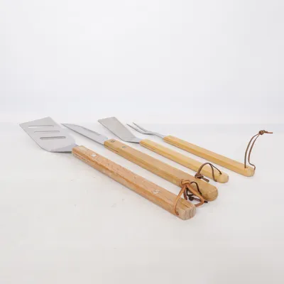 Grillbestick (Silverfärgad, Brun)
