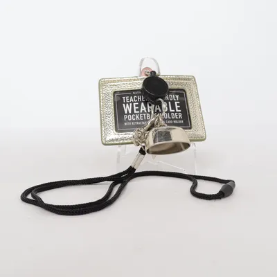 Card holder (Teacher Friendly Wearable Pocketbac Holder) from Bath & Body Works
