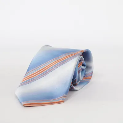 Stropdas (Blauw, Oranje) van Atlas Design Zijde