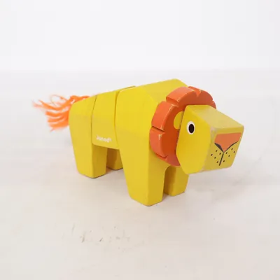Speelgoed dier (Geel, Oranje) van Janod