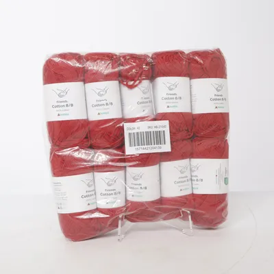 Garn (Friends Cotton 8/8) från Hobbii