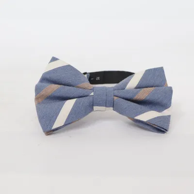 Butterfly (Blå, Beige, Hvid) fra Brothers Bomuld, Polyester, Silke