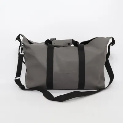 Weekendtas (Grijs) van Rains Polyester, Polyurethaan