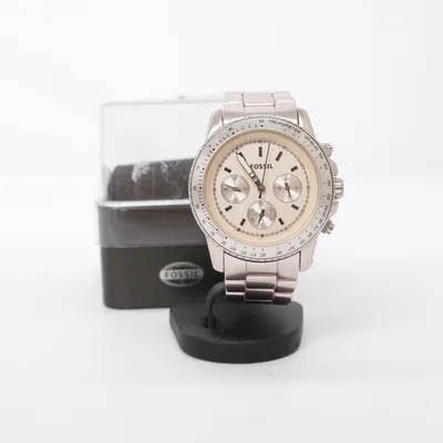 Wristwatch (Pink, Beige) from Fossil