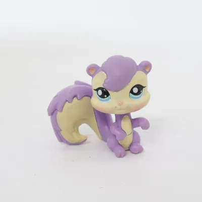Legetøjsfigur (Lilla, Beige) fra Littlest Pet Shop