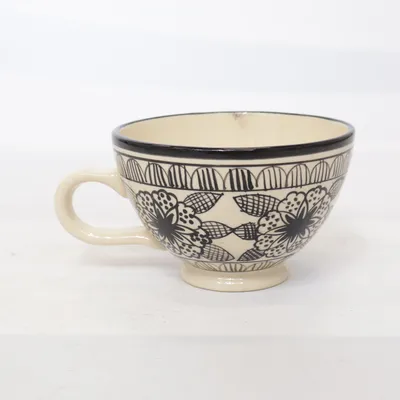 Mugg (Beige, Svart) från Indiska
