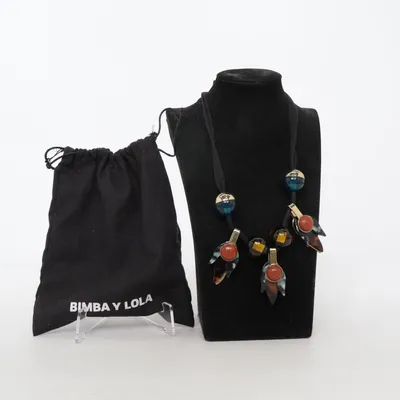 Collier (Noir, Multicolore) de Bimba y Lola Métal inconnu