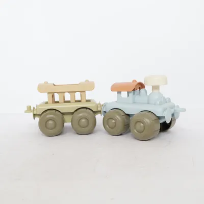 Toy train (Blue, Beige, Multicolored) from Dantoy