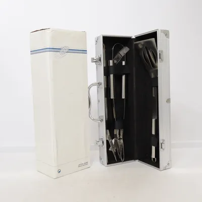 Grillbestick (Silverfärgad, Svart)