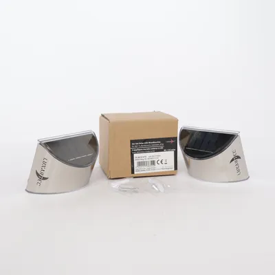 Solcellelampe (WL-135.solar) fra Lunartec