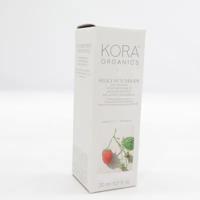 Crème solaire (Silky Sun Drops) de Sirra Organics