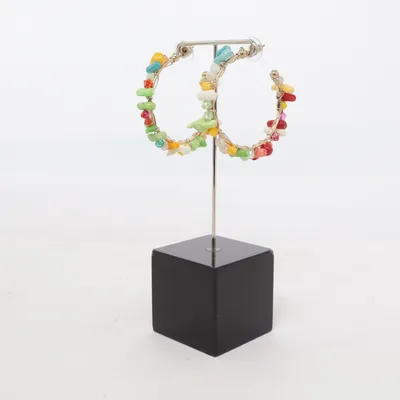 Oorbellen (Goud, Meerkleurig) Onbekend materiaal