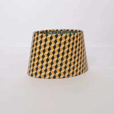 Lampskärm (Gul, Orange, Svart)