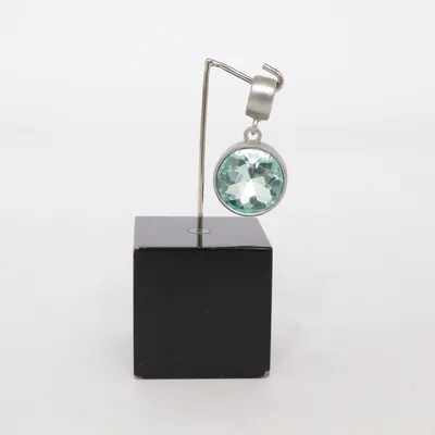 Pendant (Turquoise, Silver) Unknown metal