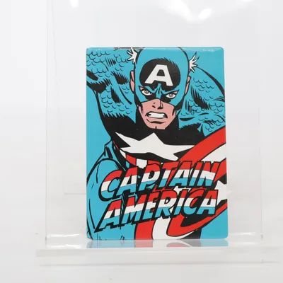 Kylskåpsmagnet (Blå, Flerfärgad) från Captain America