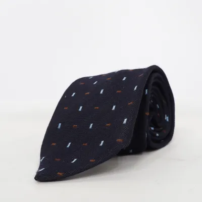 Slips (Blå, Flerfärgad) från Corneliani Silke, Ull