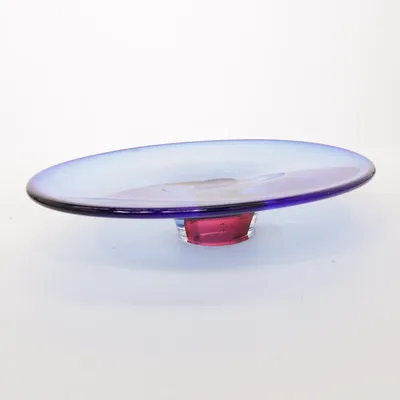 Cake stand (Blue) from Kosta Boda