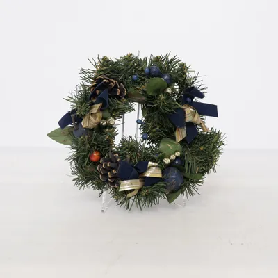 Juldekoration (Blå, Grön, Guldfärgad)