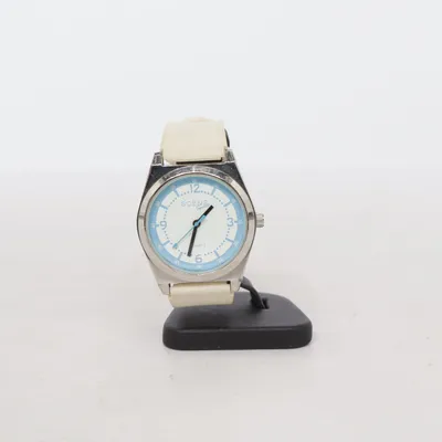 Wristwatch (Beige, Blue, White) from Scene