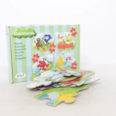 Puzzel (Groen, Blauw, Meerkleurig) van Babblarna