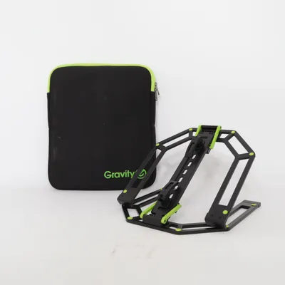 Laptopstativ (Sort, Grøn) fra Gravity