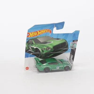 Toy car (2018 BENTLEY CONTINENTAL GT3) from Hot Wheels