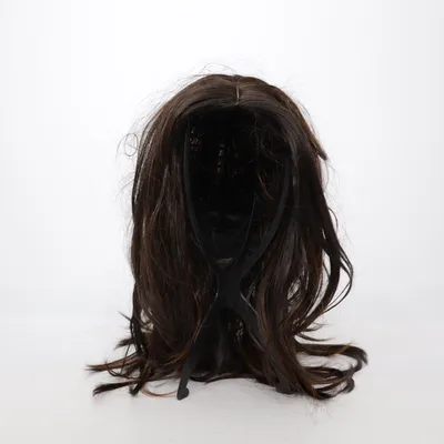 Peruk (Brun, Orange)