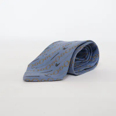 Krawatte (Blau, Gold, Mehrfarbig) von Tie Rack Seide