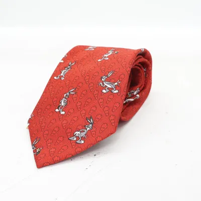 Cravate (Rouge, Multicolore) de Looney Tunes Polyester