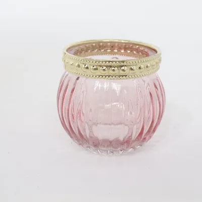 Waxinelichthouder (Roze, Goud) van Home Accents