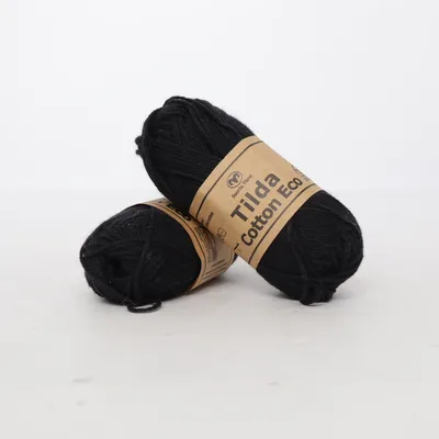 Garn (Svart) från Tilda