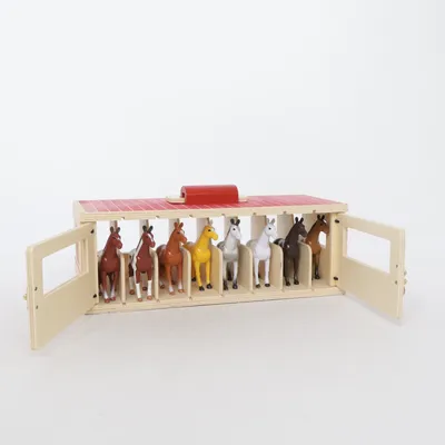 Toy (Take-Along Show-Horse Stable) from Melissa & Doug