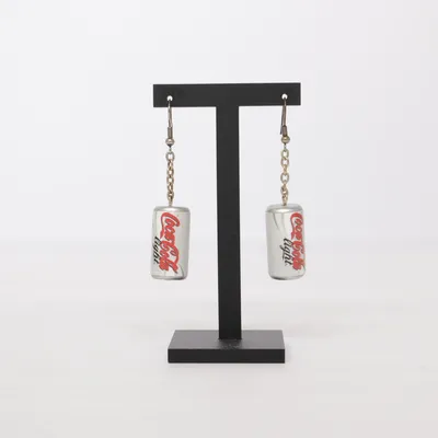 Örhängen (Vit, Flerfärgad) Okänd metall